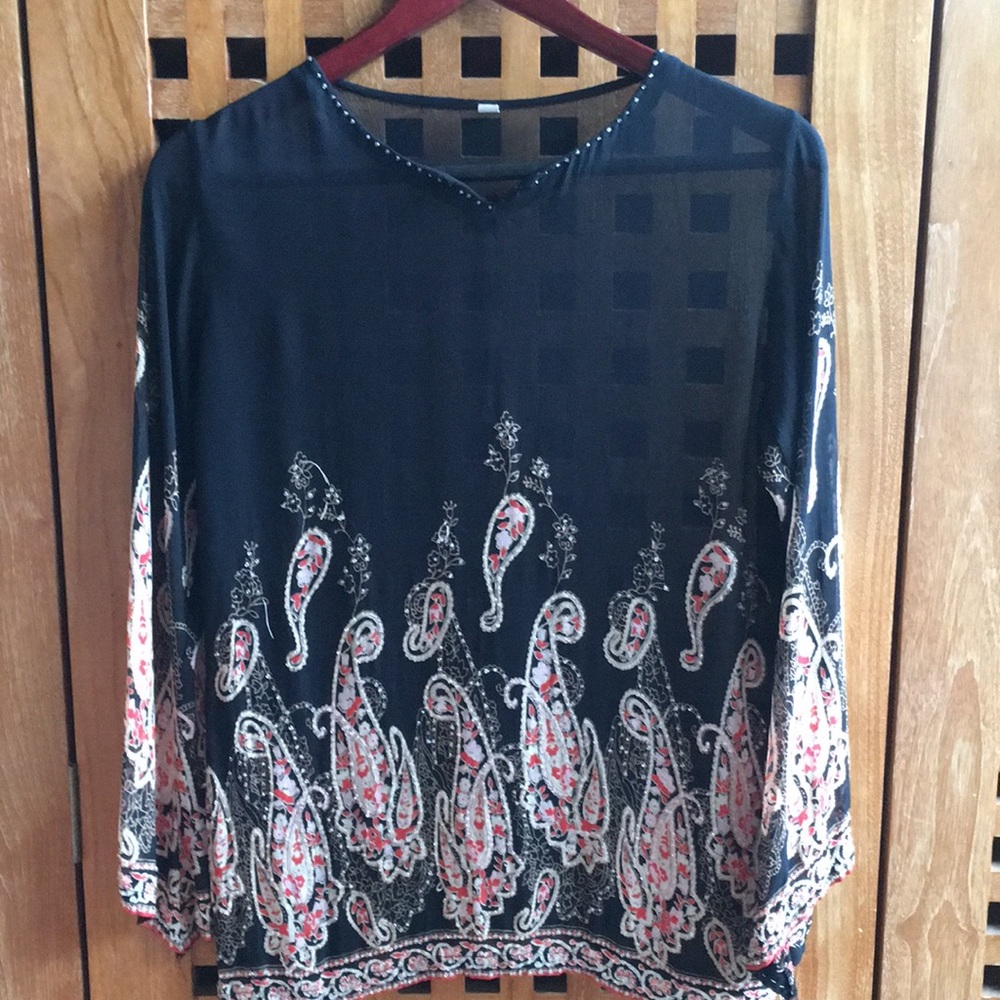 Authentic Indian sheer  Top